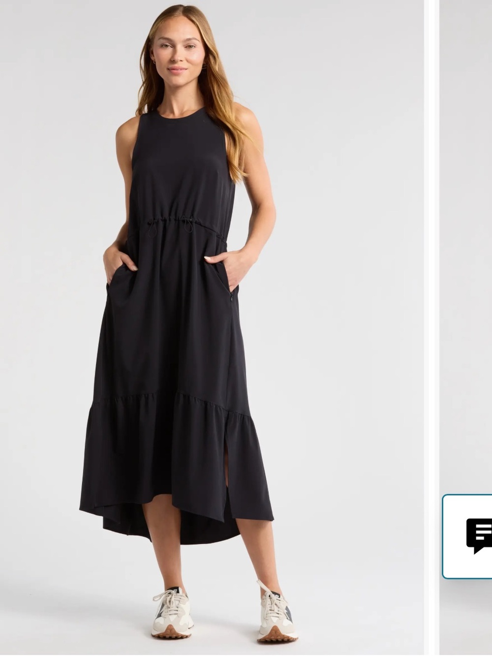 Zella Pursuit Tiered Midi Dress - Picture 2 of 9
